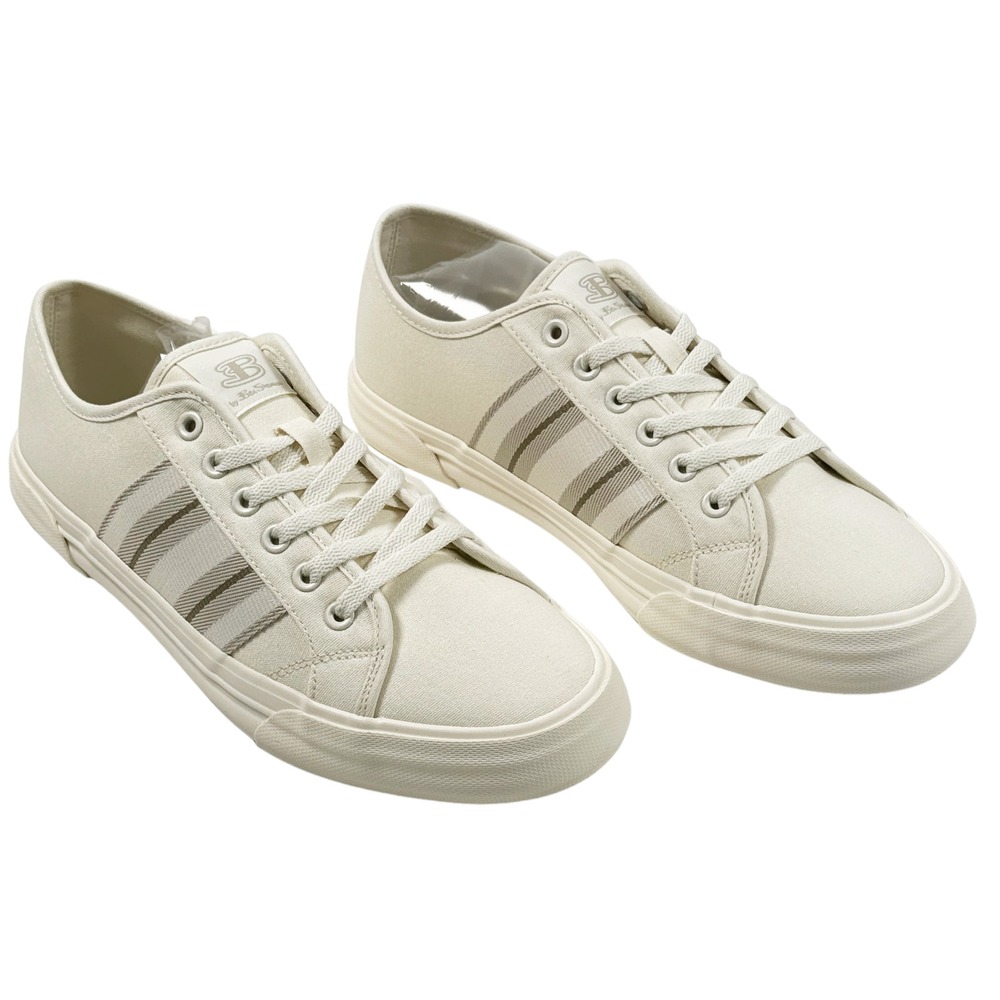 Ben Sherman Blackpool Sneakers / Shoes - NEW Mens 9.5 Oatmeal - #46179-OFCL